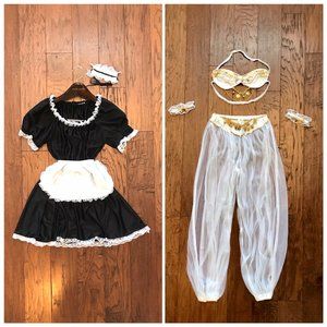 French Maid & Harem - 2 Costumes